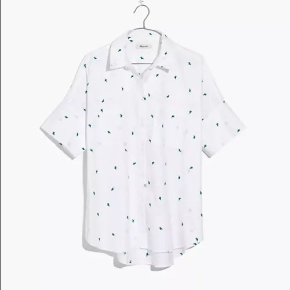 Embroidered Cactus Courier Shirt